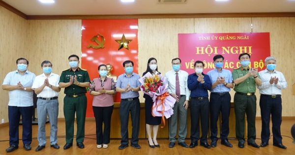 Bà Bùi Thị Quỳnh Vân được bầu làm Bí thư Tỉnh ủy Quảng Ngãi