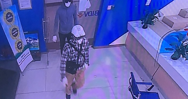 Tạm giam hai đối tượng trong vụ cướp 942 triệu đồng của Ngân hàng BIDV Chi nhánh Ngọc Khánh