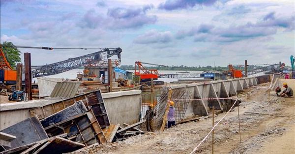 Trà Vinh: Đầu tư 88 tỉ đồng xây kè chống sạt lở bờ sông Cổ Chiên