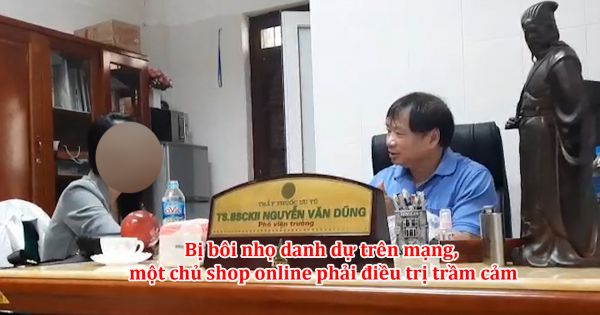 Bị bôi nhọ danh dự trên mạng, một chủ shop online phải điều trị trầm cảm