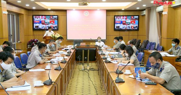 Bộ Tư Pháp. Giao ban trực tuyến Tổng cục Thi hành án Dân sự ngày 12/08/2020