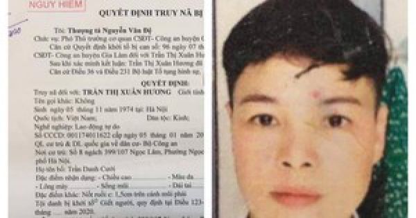 Truy nã người phụ nữ bỏ 300 triệu thuê nhóm sát thủ bắn người ở Ninh Hiệp