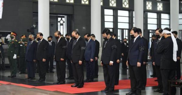 Hôm nay cử hành lễ truy điệu và an táng nguyên Tổng Bí thư Lê Khả Phiêu