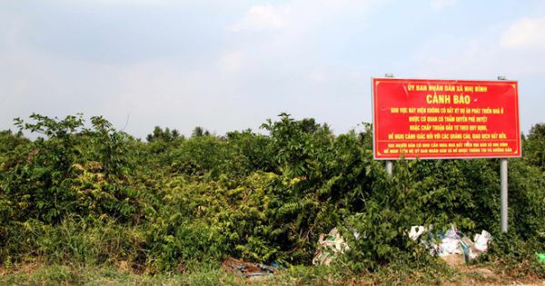 Công an TP.HCM điều tra 3 dự án “ma” tại huyện Hóc Môn