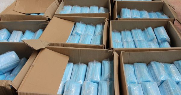 Hải Phòng: Thu giữ 75.000 khẩu trang không rõ nguồn gốc