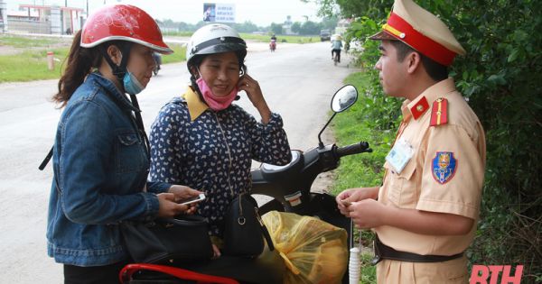 Thanh Hóa, xử phạt 5.662 trường hợp vi phạm các quy định của pháp luật về trật tự, an toàn giao thông