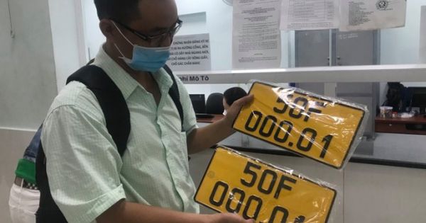 Đã có gần 2.000 ôtô gắn biển số vàng ở TP HCM