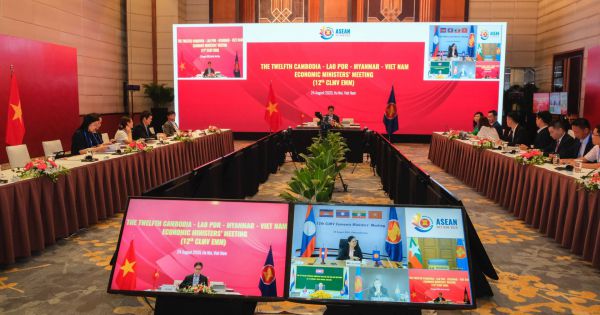 Khai mạc Hội nghị Bộ trưởng Kinh tế CLMV lần thứ 12