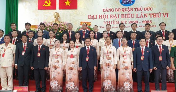 Ông Nguyễn Mạnh Cường tái đắc cử Bí thư Quận ủy Thủ Đức