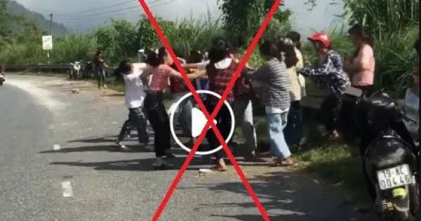 Hai nhóm nữ sinh hẹn nhau giải quyết mâu thuẫn ở đỉnh đèo