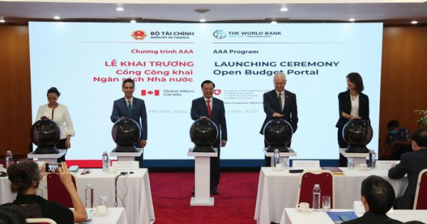 Vận hành Cổng công khai ngân sách Nhà nước từ ngày 26/8