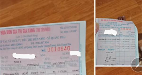 Người dân Thanh Hóa phản ánh hóa đơn tiền điện bất ngờ “nhảy vọt”