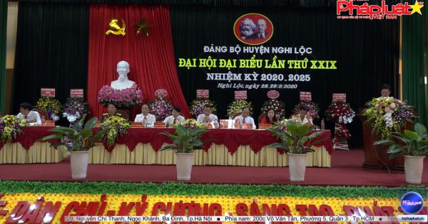 Đại hội Đảng bộ huyện Nghi Lộc nhiệm kỳ 2020 – 2025: Phấn đấu xây dựng trở thành huyện phát triển nhanh và toàn diện
