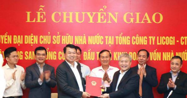 Bộ Xây dựng chuyển quyền đại diện chủ sở hữu 4 Tổng Công ty về SCIC