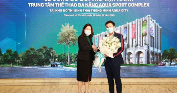 Citigym sẽ là đối tác vận hành chính Trung tâm Thể thao Đa năng Aqua Sport Complex tại dự án Đô thị sinh thái thông minh Aqua City