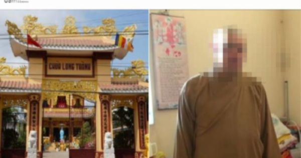 Xác minh việc sư trụ trì bị tố chứa chấp đánh bài, 'kiếm trai bao' ở Vĩnh Long