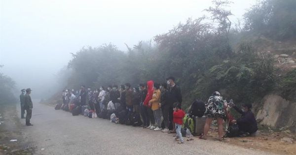 Phát hiện, bắt giữ 105 người nhập cảnh trái phép vào Việt Nam ở Hà Giang