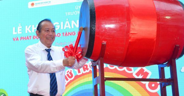 Phó Thủ tướng Trương Hòa Bình phát động 