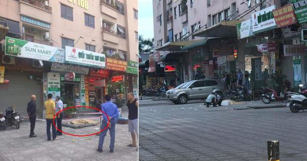 Phát hiện hai người rơi từ tầng cao chung cư xuống đất tử vong tại Hà Nội