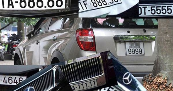 Bộ Công an đề xuất đấu giá biển số xe vì đây là “nguồn tài nguyên đang bị lãng phí”