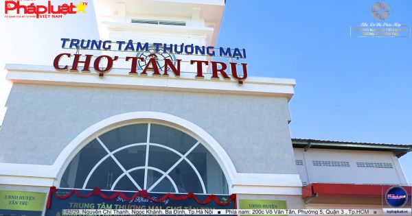 Thắng Lợi Group khai trương Trung tâm thương mại chợ Tân Trụ