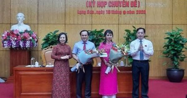 HĐND tỉnh Lạng Sơn bầu bổ sung hai phó Chủ tịch UBND tỉnh