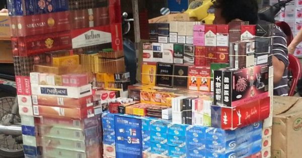 Bán 1 bao thuốc lá lậu có thể bị phạt 3 triệu