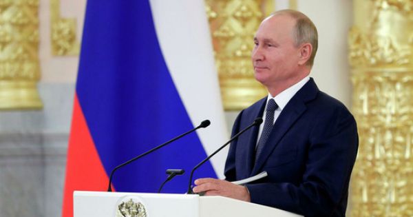 Tổng thống Nga Putin được đề cử giải Nobel Hòa bình năm 2021
