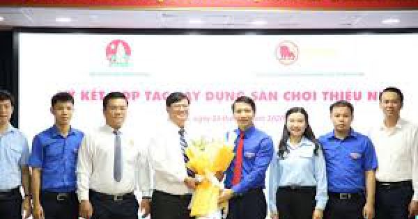 Tặng 45 sân chơi cho thiếu nhi với tổng kinh phí 10 tỷ đồng