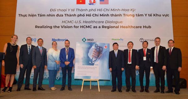 Mỹ hỗ trợ TP HCM thành trung tâm y tế khu vực