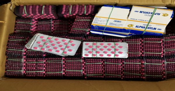 Phát hiện 10.000 đơn vị thuốc tân dược đang được 