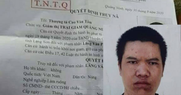 Truy nã toàn quốc phạm nhân trốn trại ở Quảng Ninh