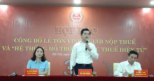 Thành lập hệ thống hỗ trợ thuế điện tử