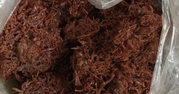 Thu giữ gần 8 tấn thịt sấy khô, ruốc không nguồn gốc chuẩn bị tung ra thị trường tại Thanh Hóa