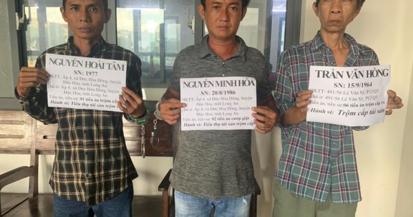 Băng nghiện nhiều tiền án chuyên trộm cắp do người đàn ông 65 tuổi cầm đầu ở Sài Gòn bị bắt