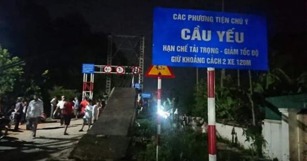 Nguyên nhân vụ tai nạn thảm khốc khiến 5 người tử vong trên cầu treo sông Giăng
