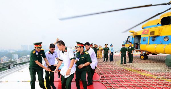 Tính toán giải pháp triển khai cấp cứu bằng ca nô, trực thăng tại TP HCM