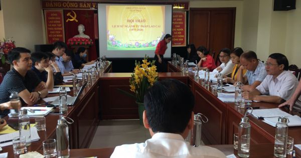 Lào Cai: Sở tư pháp tổ chức hội thảo lịch sử ngành Tư pháp tỉnh