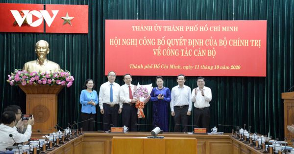 Ông Nguyễn Văn Nên được Bộ Chính trị giới thiệu làm Bí thư Thành uỷ TPHCM