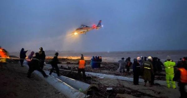 Thi thể không quần áo trôi dạt vào bờ biển là thuyền tàu Vietship 01 bị nạn trên biển