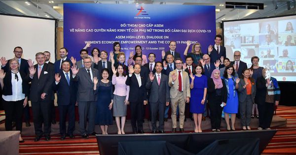 ASEM thúc đẩy quyền năng kinh tế phụ nữ trong bối cảnh đại dịch Covid-19