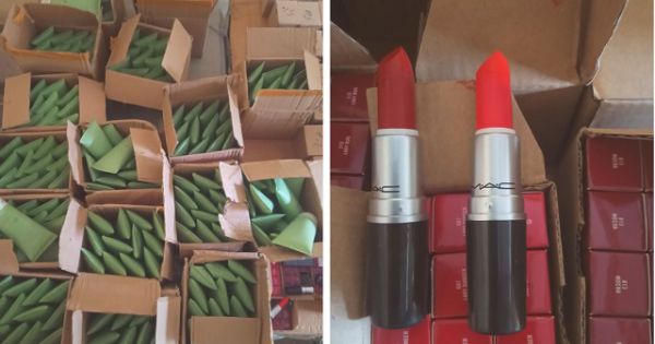 Phát hiện, xử lý 720 thỏi son nhãn hiệu MAC không rõ nguồn gốc xuất xứ