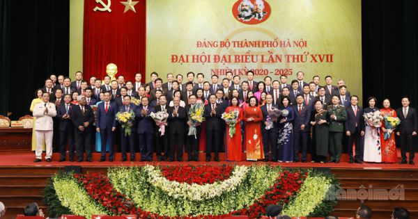 Bế mạc Đại hội đại biểu lần thứ XVII Đảng bộ TP Hà Nội, nhiệm kỳ 2020 – 2025
