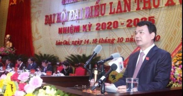 Đồng chí Đặng Xuân Phong trúng cử Bí thư Tỉnh ủy Lào Cai khóa XVI