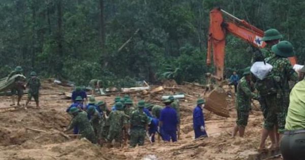 Tìm thấy toàn bộ thi thể 13 cán bộ, chiến sĩ mất tích khi cứu nạn ở Rào Trăng 3