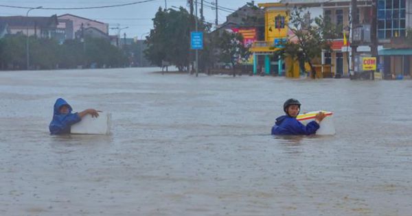 Miền Trung tiếp tục có đợt mưa to kéo dài nhiều ngày