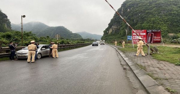 Thanh Hóa thành lập 9 trạm kiểm soát liên hợp phòng chống dịch COVID-19