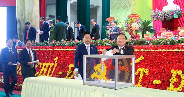 Đại hội Đại biểu Đảng bộ nhiều tỉnh, đã bầu thành công Bí thư Tỉnh ủy nhiệm kỳ 2020-2025.