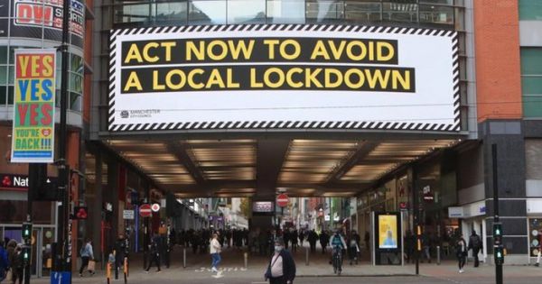 Anh phong tỏa thêm gần 3 triệu dân sau khi dịch Covid-19 bùng phát trở lại