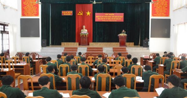 Tập huấn lực lượng phòng, chống “diễn biến hòa bình” trên lĩnh vực tư tưởng, văn hóa